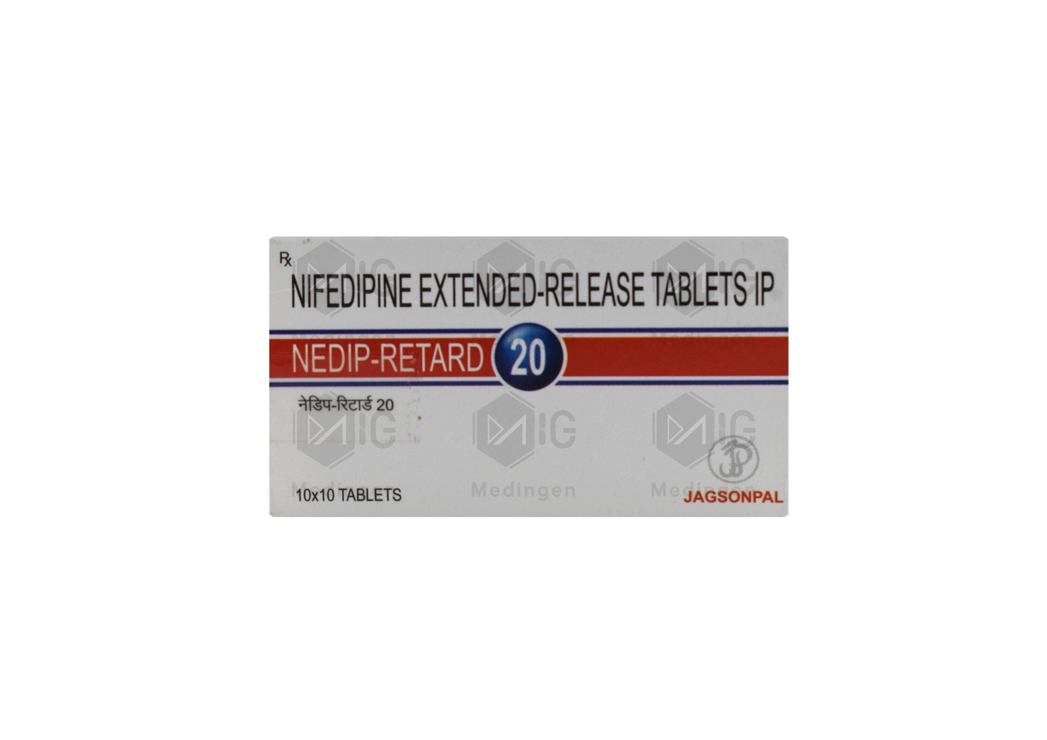 NEDIP RETARD 20MG